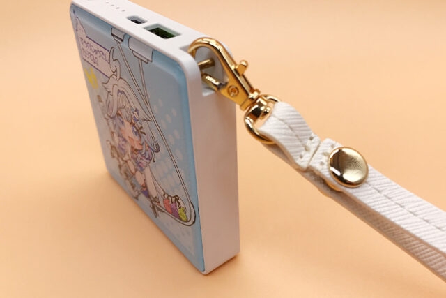 充電したい!を誘うイラスト入りのモバイルバッテリー(USB Type-C)