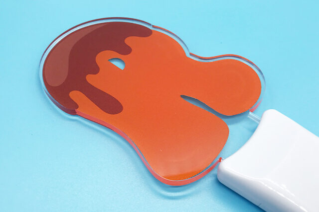 とろ～りソースがかかった美味しそうなアクリルペンライト