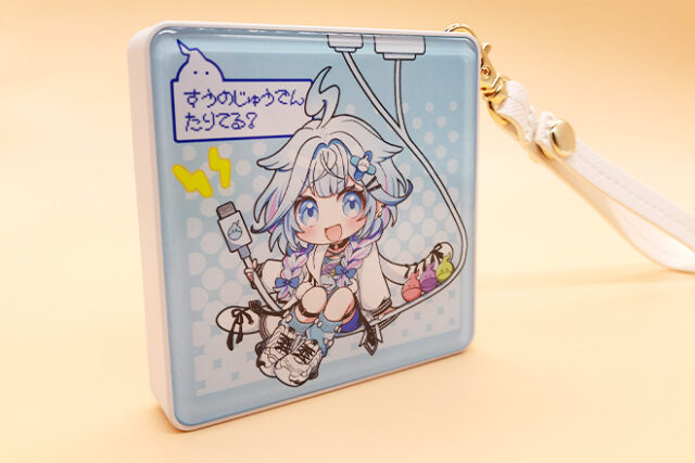 充電したい!を誘うイラスト入りのモバイルバッテリー(USB Type-C)