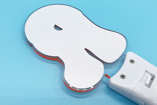 とろ～りソースがかかった美味しそうなアクリルペンライト