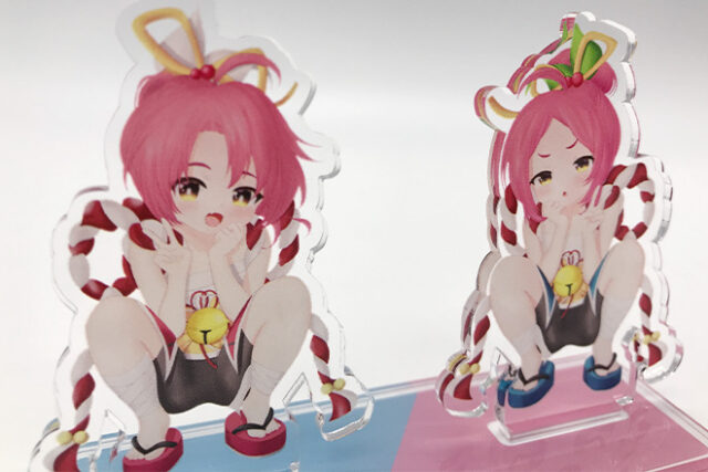 表情豊かな二人組が魅力のアクリルスタンド（プレートタイプ）