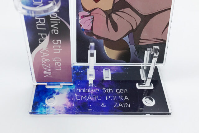 壮大な銀河に横顔の女性がたたずむ3wayアクスタ