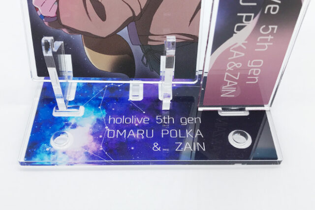 壮大な銀河に横顔の女性がたたずむ3wayアクスタ