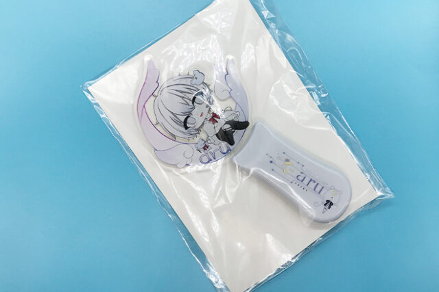 ふんわり白羽に腰かける癒しのペンライト(オリジナル型)