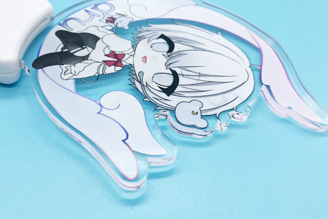 ふんわり白羽に腰かける癒しのペンライト(オリジナル型)