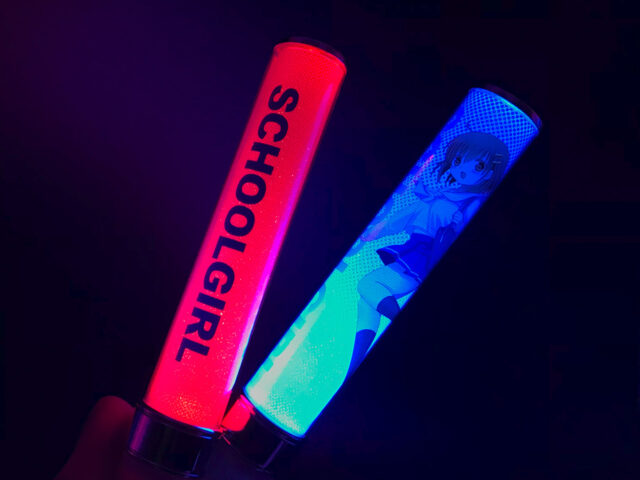 スティック型ペンライトの同人グッズを作成ST-01