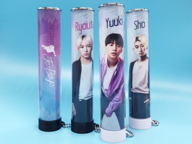 ペンライトチューブの同人グッズを作成