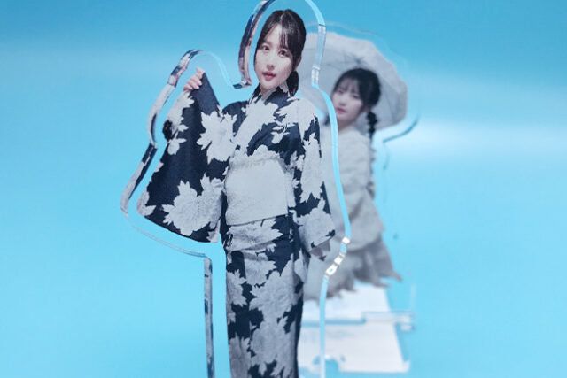 並べても個別でも楽しめる和装フォトアクリルスタンド（プレートタイプ）