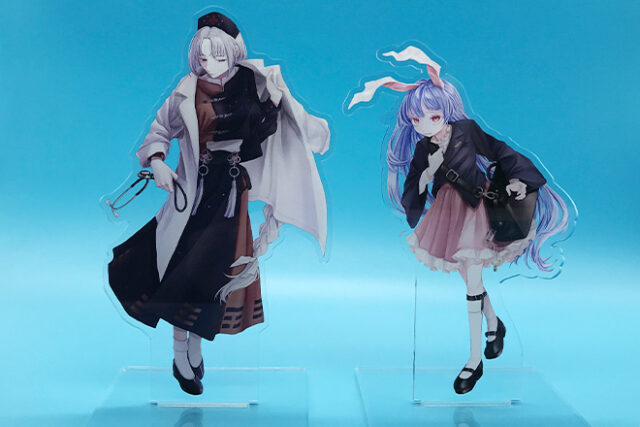謎めいた表情が魅力的なキャラクターアクリルスタンド
